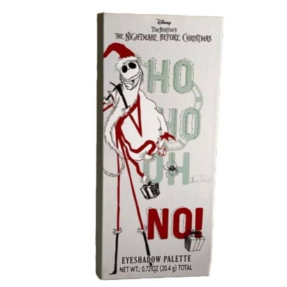 Disney THE NIGHTMARE BEFORE CHRISTMAS 8 Shades Eyeshadow Palette. “HO HO OH NO”